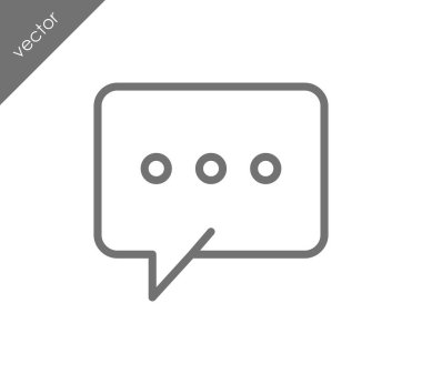 Sohbet simgesi söylenecek daha