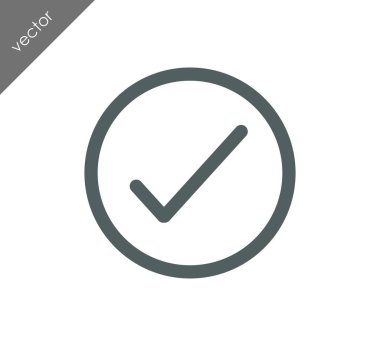 onay işareti simgesi 