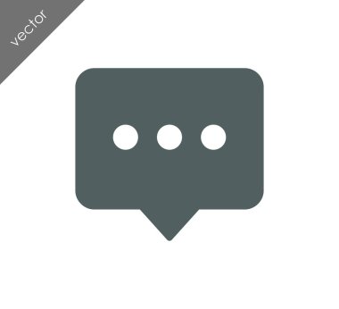 Sohbet simgesi söylenecek daha