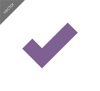 onay işareti simgesi 