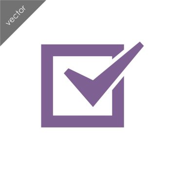 onay işareti simgesi 