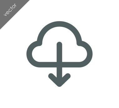 Bulut simgesinden indir