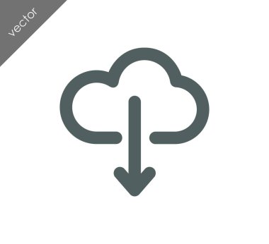 Bulut simgesinden indir