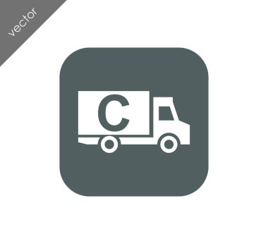 Kargo kamyonu simgesi