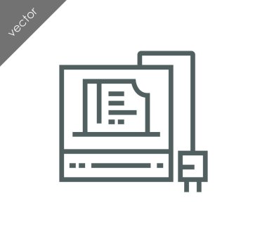 Şarj cihazı tak simgesi