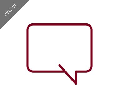 Düşünce balonu simgesinin