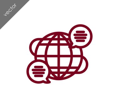 Sohbet simgesi tasarım