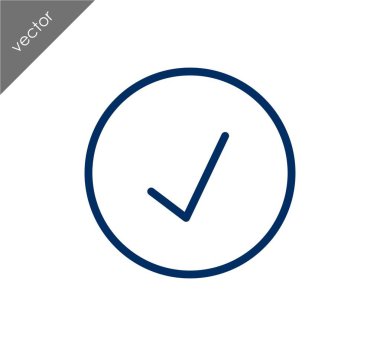 onay işareti simgesi 