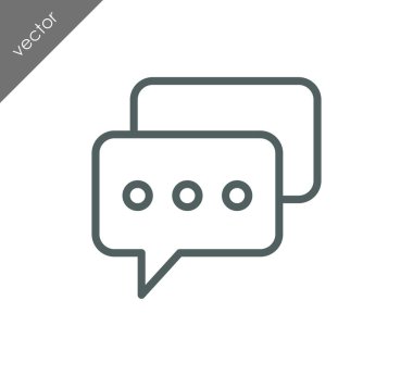 Sohbet simgesi söylenecek daha