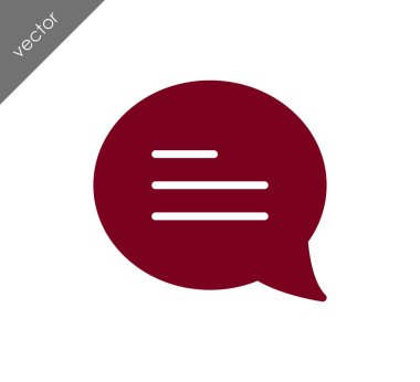 Metin balonu simgesinin