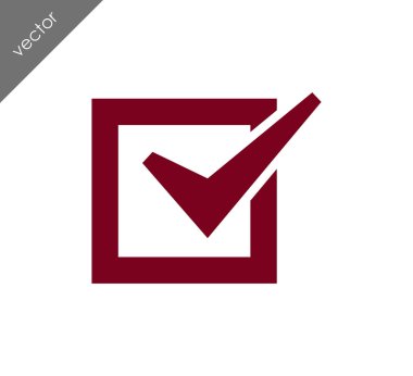 onay işareti simgesi 