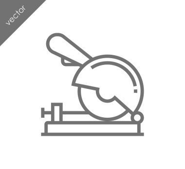 Daire testere simgesi