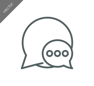 Sohbet simgesi söylenecek daha