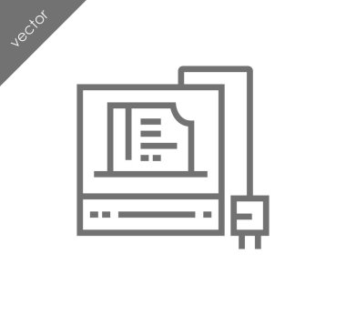 Şarj cihazı tak simgesi