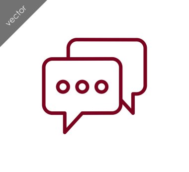 Sohbet simgesi söylenecek daha