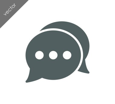 Sohbet simgesi söylenecek daha