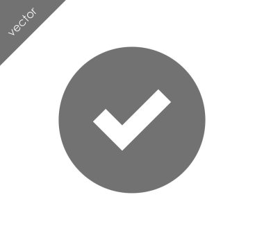 onay işareti simgesi 