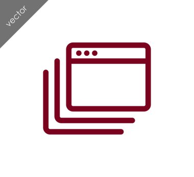 Basit tarayıcı simgesi