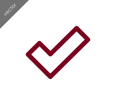 onay işareti simgesi 