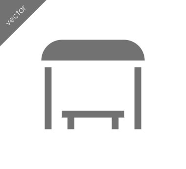 otobüs durağı simgesi