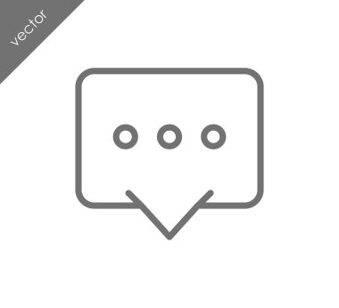 Sohbet simgesi söylenecek daha