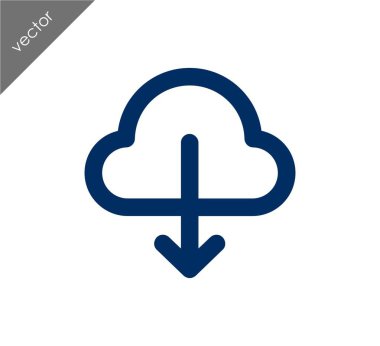 Bulut simgesinden indir