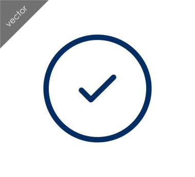 onay işareti simgesi 