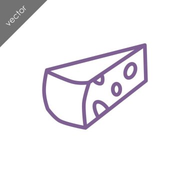 Peynir parçası simgesi