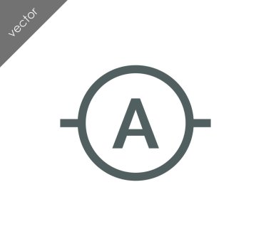 Ampermetre web simgesi