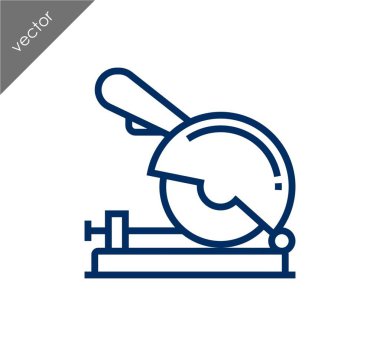 Daire testere simgesi