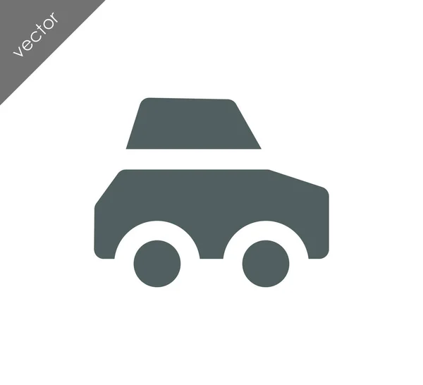 Icono del coche, ilustración — Vector de stock