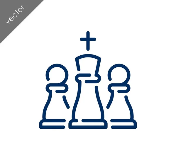 Ícone web xadrez — Vetor de Stock