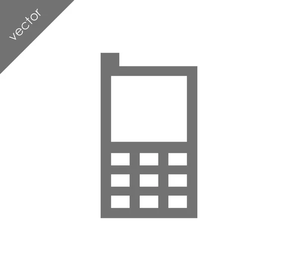 Mobiele telefoon icoon — Stockvector