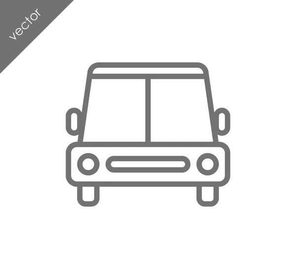 Car icon, illustration — Stock Vector