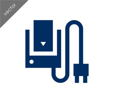 Şarj cihazı tak simgesi