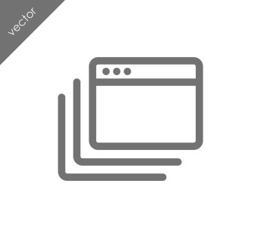 Basit tarayıcı simgesi