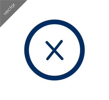 düz simgesini iptal 