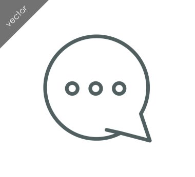 Sohbet simgesi söylenecek daha