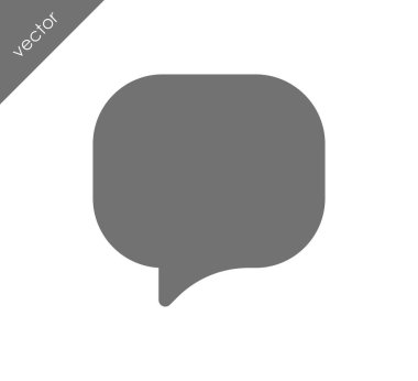 Düşünce balonu simgesinin