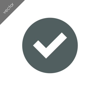 onay işareti simgesi 