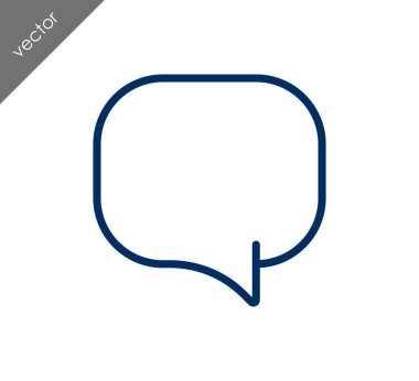 Düşünce balonu simgesinin