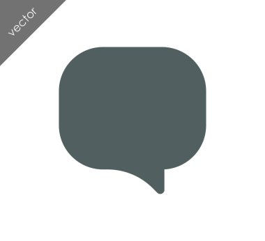 Düşünce balonu simgesinin