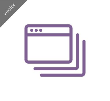 Basit tarayıcı simgesi