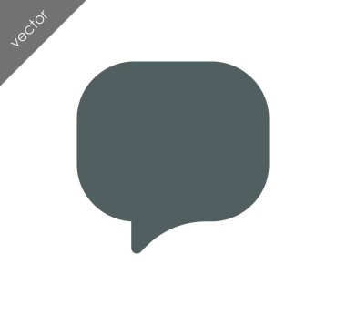 Düşünce balonu simgesinin