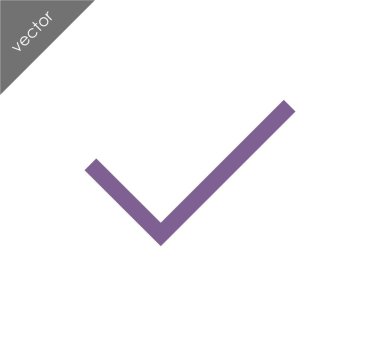 onay işareti simgesi 