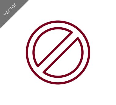 düz simgesini iptal 