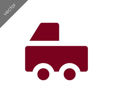 Araba simgesi, illüstrasyon 