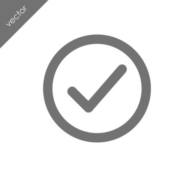 onay işareti simgesi 