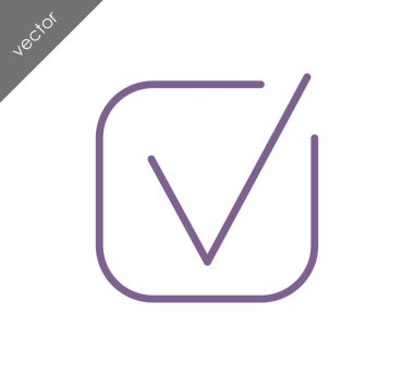 onay işareti simgesi 