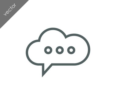 Sohbet simgesi söylenecek daha